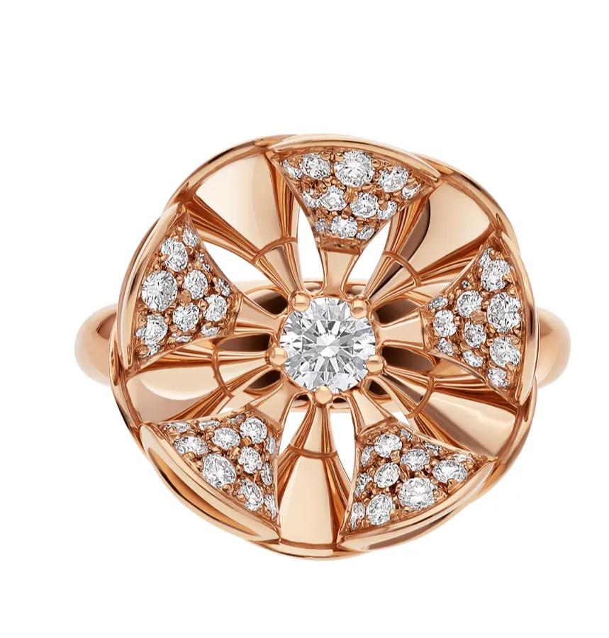 宝格丽divadream戒指,宝格丽divasdream项链