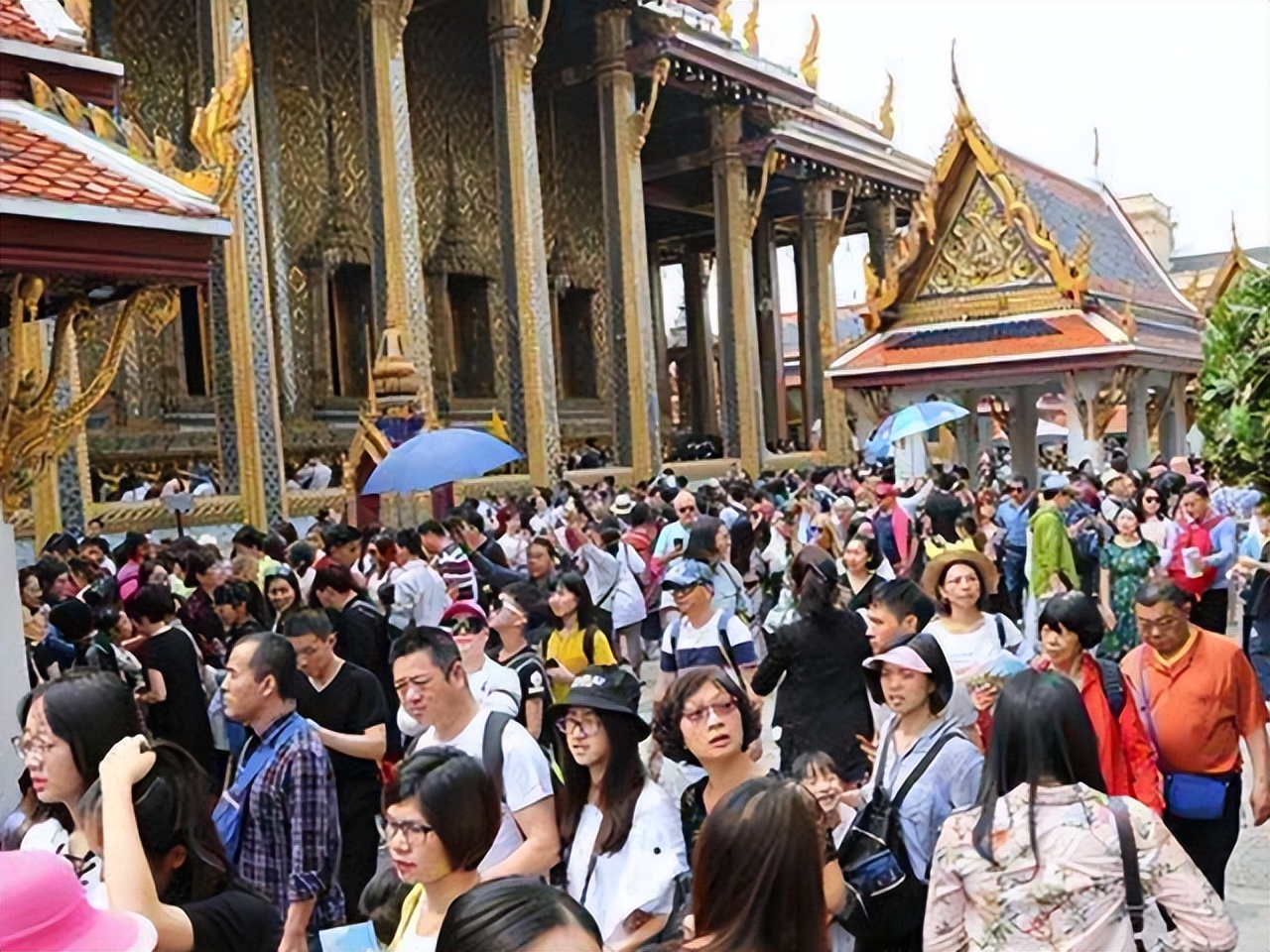 泰国水上卖船的视频,泰国水上市场卖鱼视频