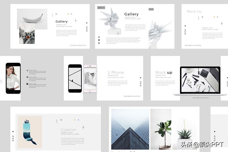 国外简约ppt,国外创意精美绝伦ppt模板180页