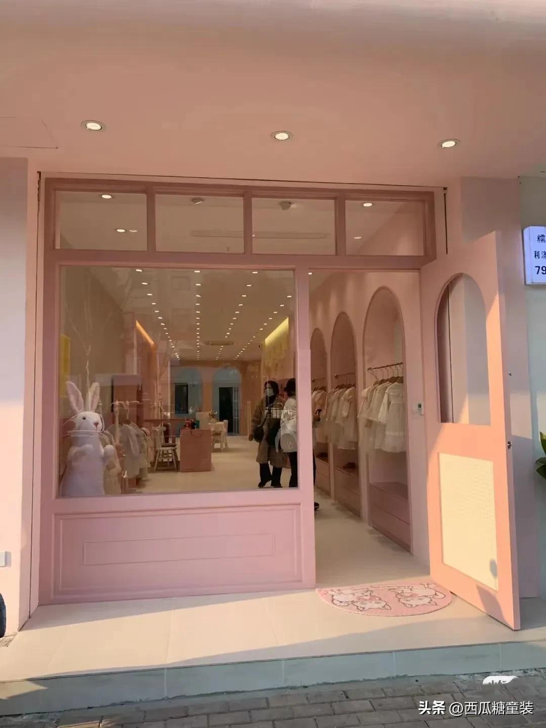 童装店面怎么快速装修,童装店门头装修效果图大全