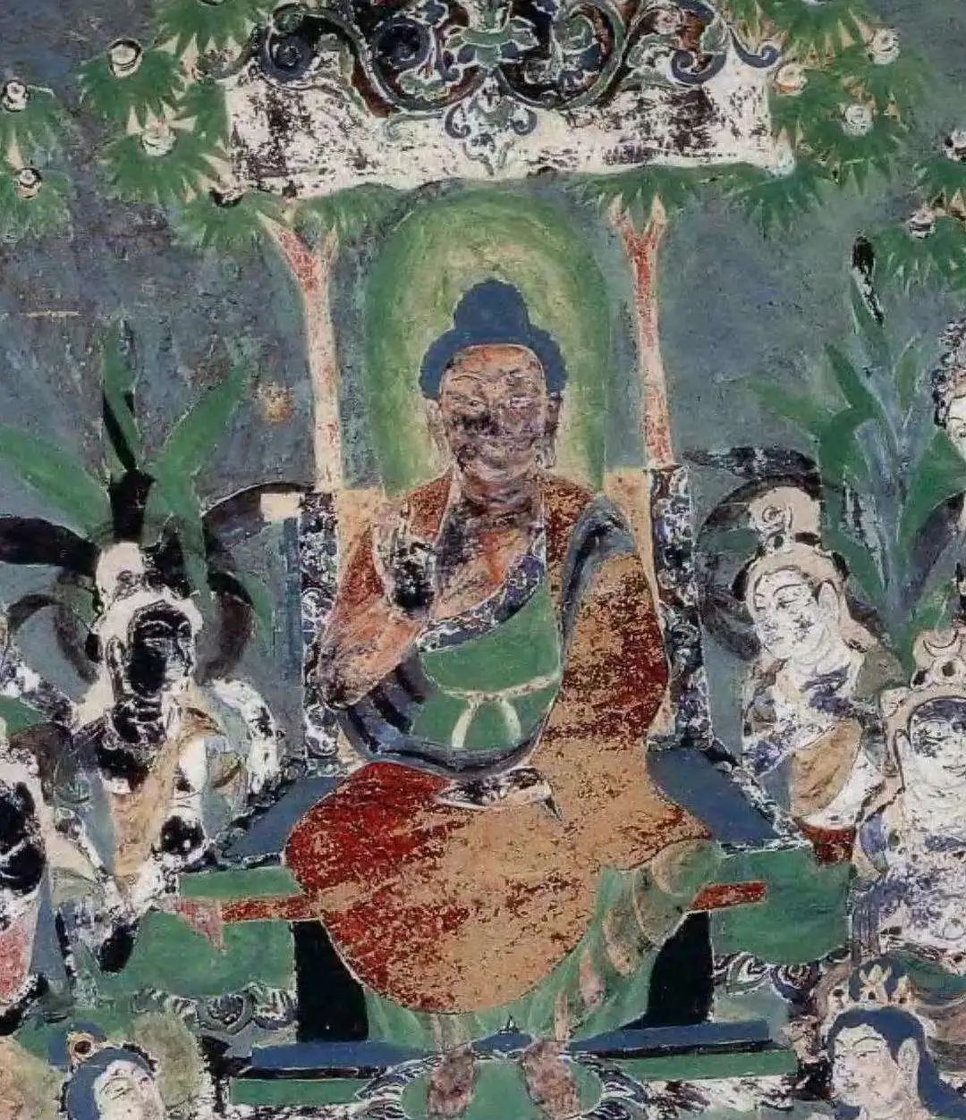 敦煌壁画里的植物有哪些,林草科普选题