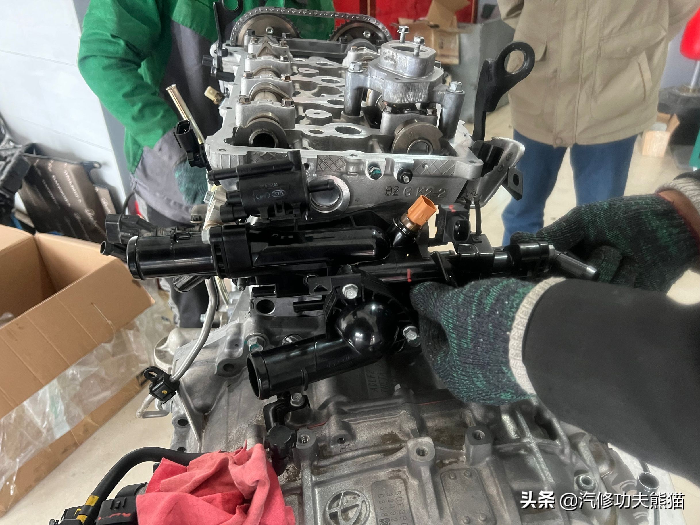 全新胜达大修,现代全新胜达9万公里烧机油