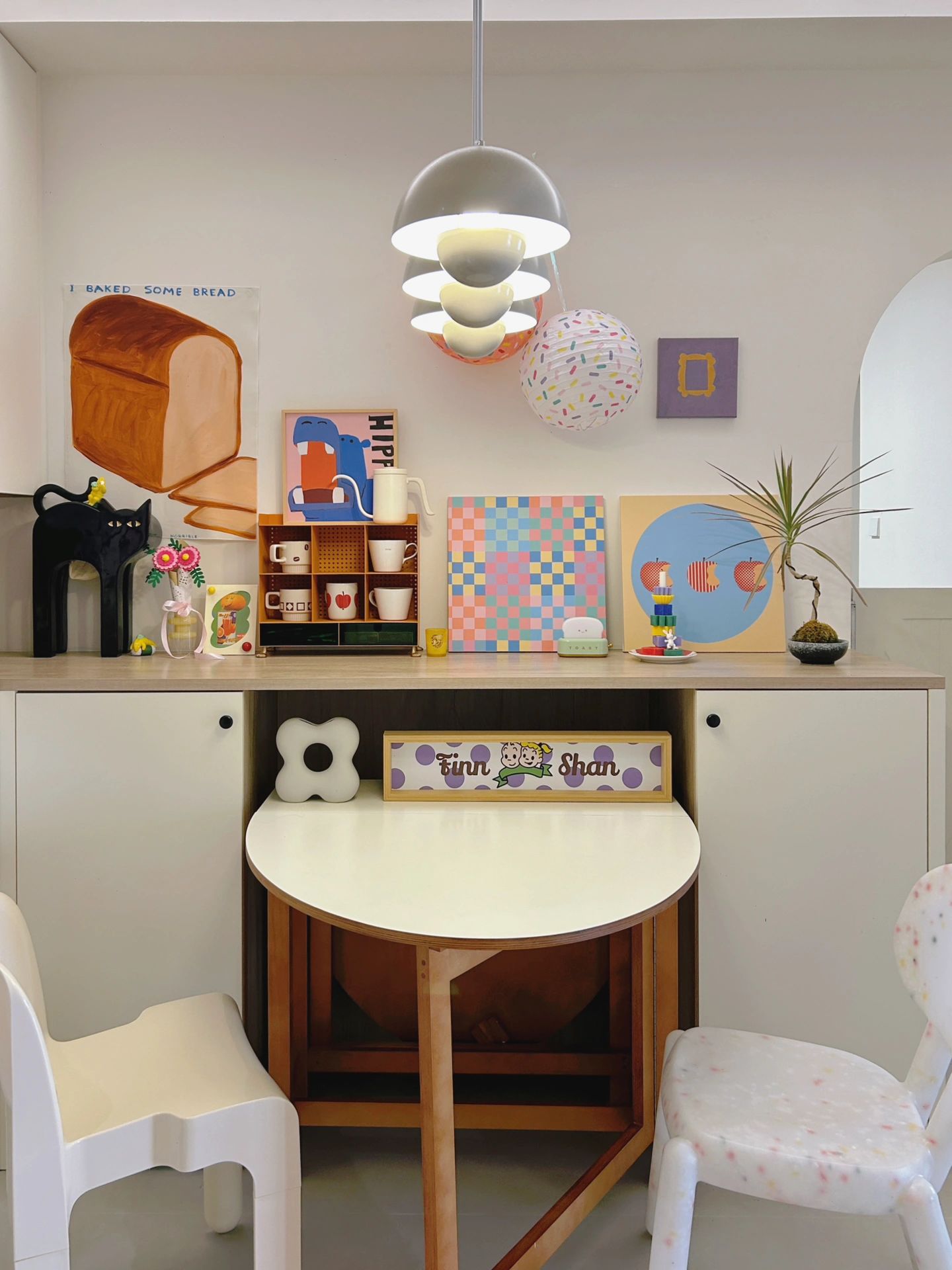 湖北女主的“多巴胺装修”火了，全屋布置得清爽又高级，超羡慕