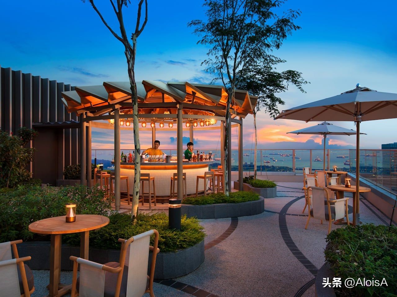 餐厅屋顶设计效果图大全,今天分享10款现代简约餐厅设计