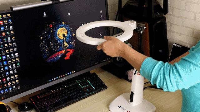 护眼灯推荐，独创NIR红光越用越健康！爱德华天使之光2专科级体验