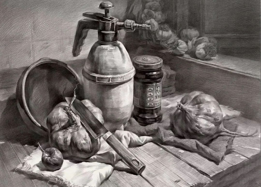 边缘线素描训练,素描边缘处理教程