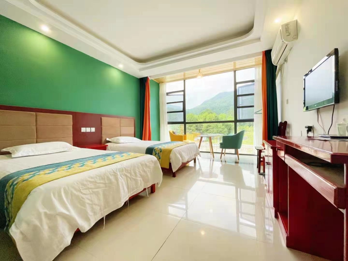 曾经火爆一时的农家乐,天堂寨红庆农家乐