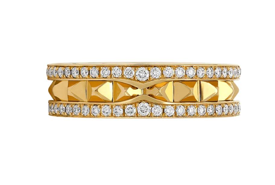 宝格丽bzero1耳环黑金,宝格丽zero1