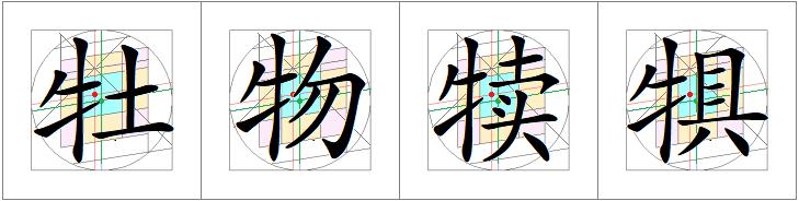 汉字书写的重心,汉字的重心是什么