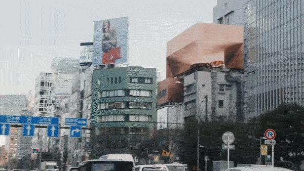 nike巨幅海报,nike裸眼3d广告