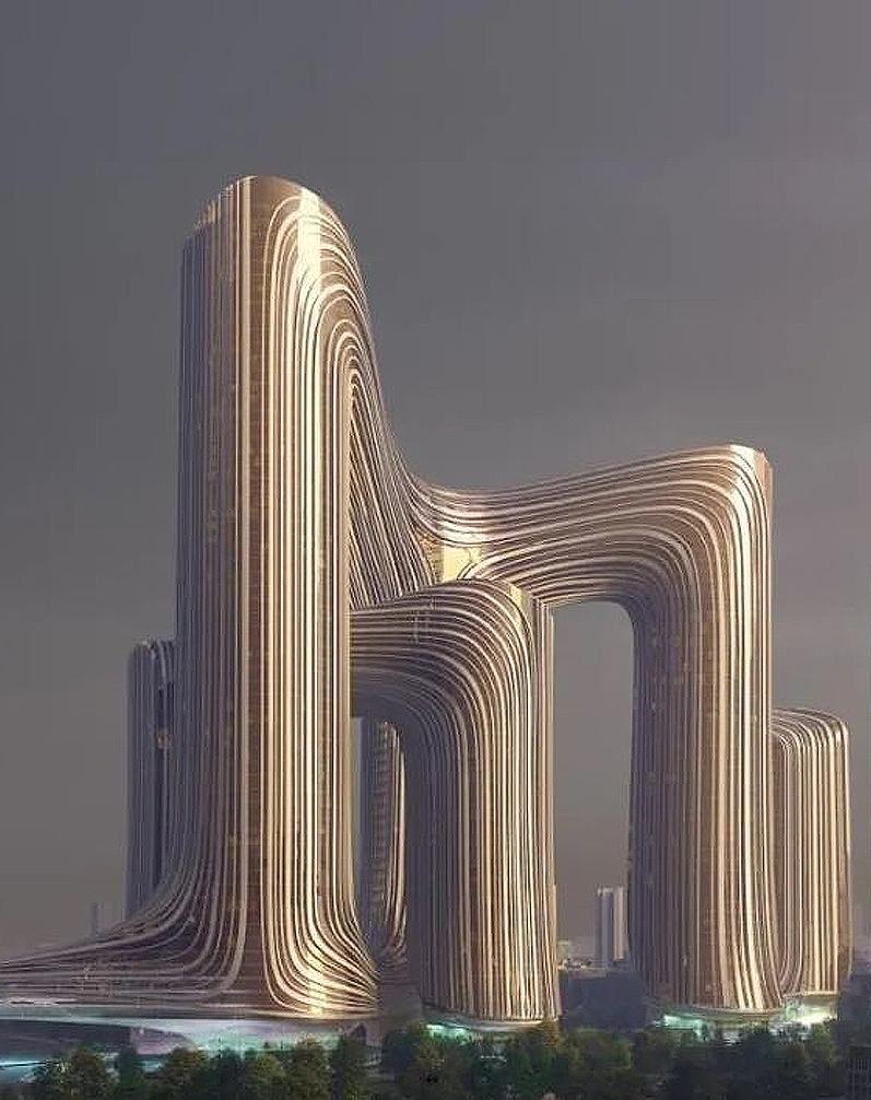 武汉未来城建地标,武汉华中科学生态城项目进展