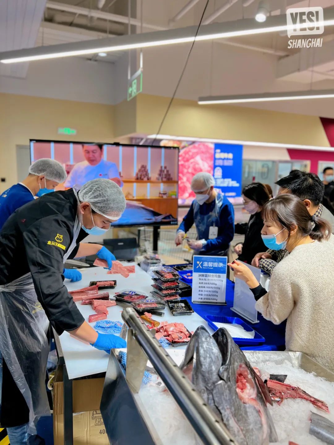 浦东盒马x会员店跨境店,上海第二家盒马x会员店