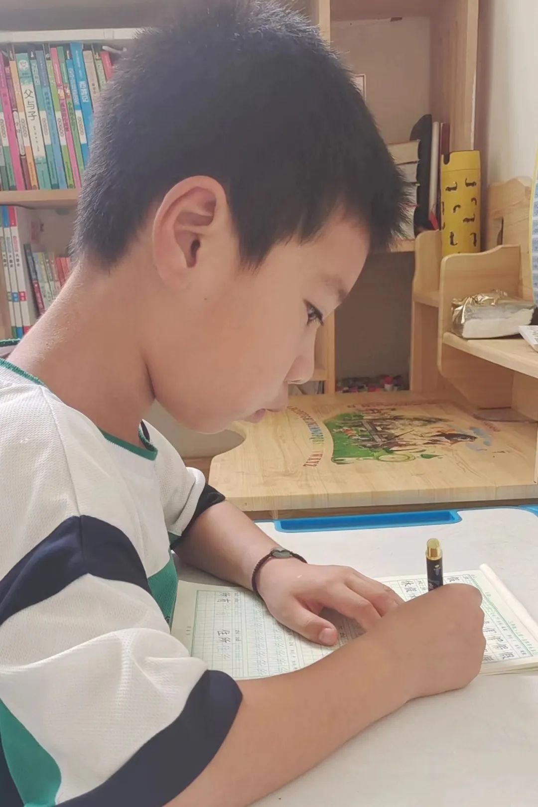 小学学霸练字二年级,练字小学二年级展示