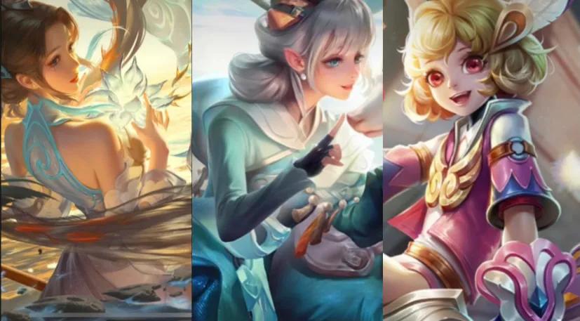 玩王者常用英雄分析女生性格,王者女生排位常用英雄