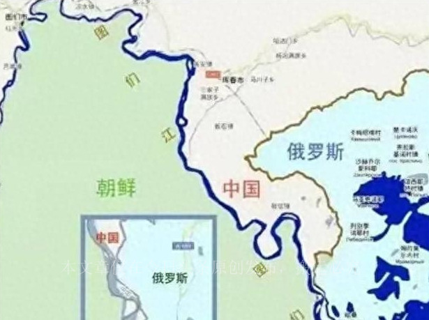 图们江与俄罗斯接壤吗,图们和俄罗斯的边境线