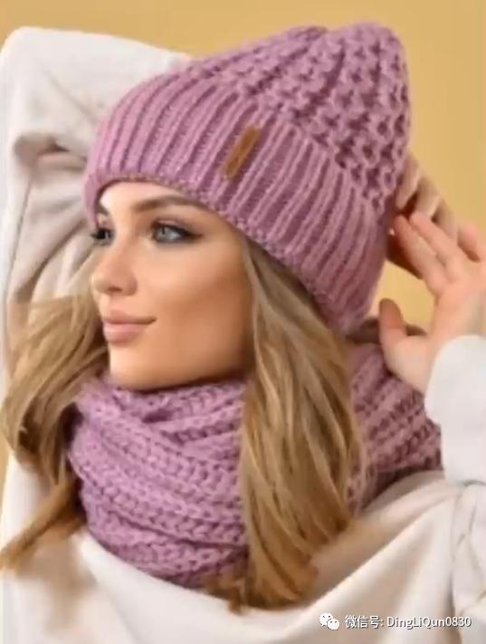 针织帽子大全新款,今年冬天流行针织帽子