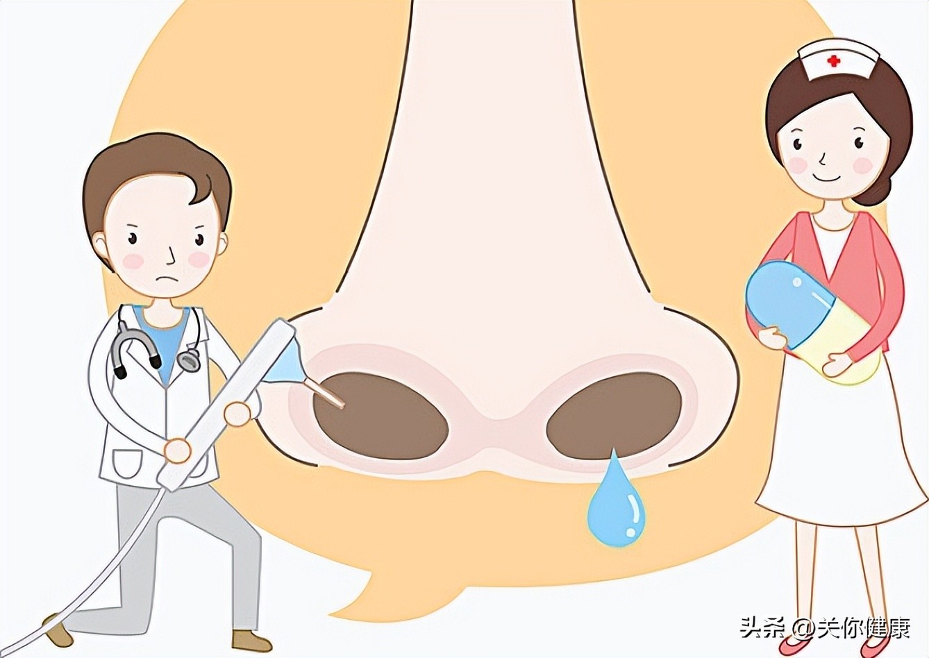 经常流脓鼻涕，还出现血滴，可能是真菌性鼻窦炎的表现