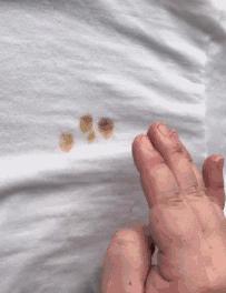 衣服溅上油渍快速处理,100%棉的衣服沾上油渍怎么洗