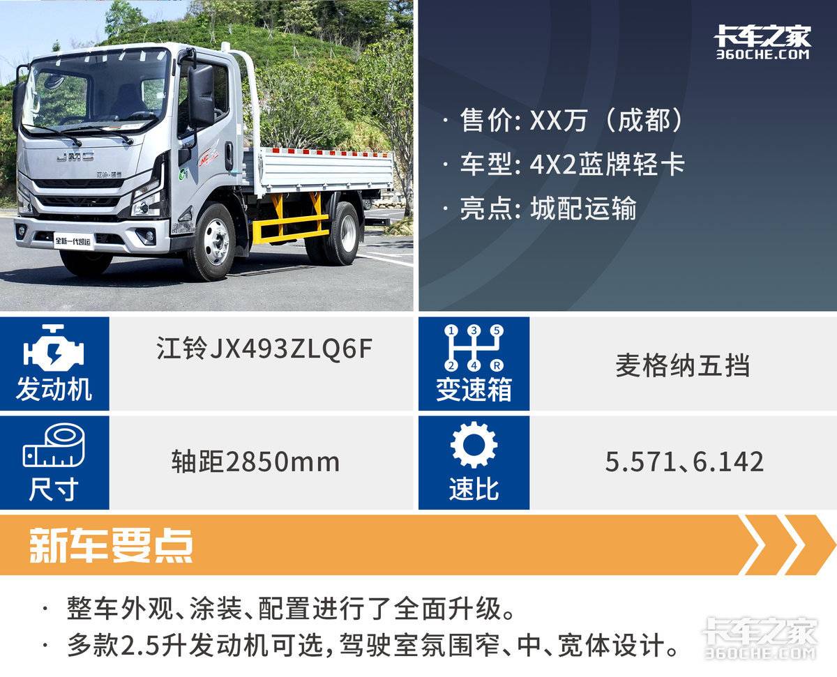 江铃凯运外观,江铃新凯运宽体内饰多宽