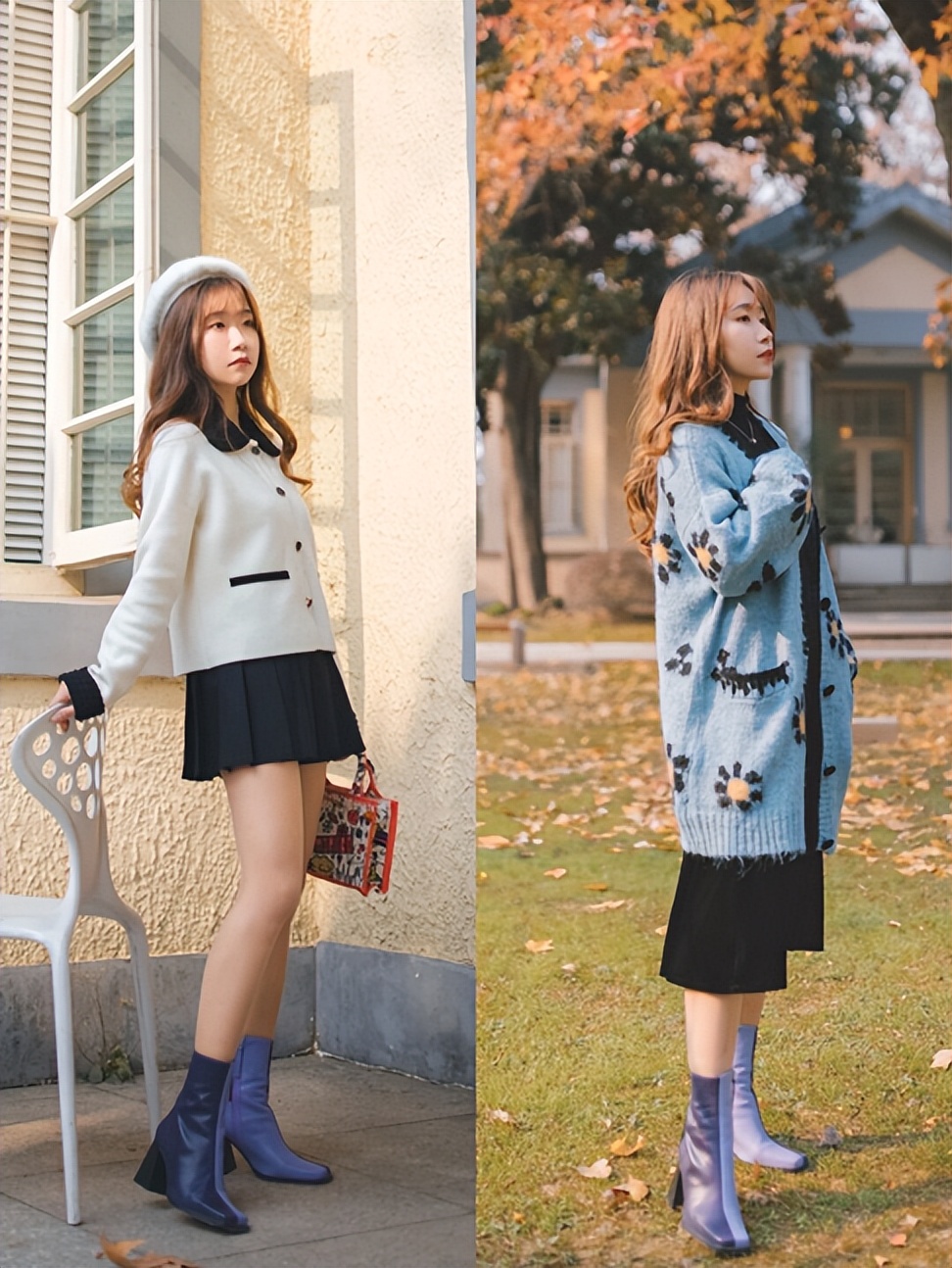 新款连衣裙显瘦遮肚子小个子冬季,小个子显瘦冬季穿搭