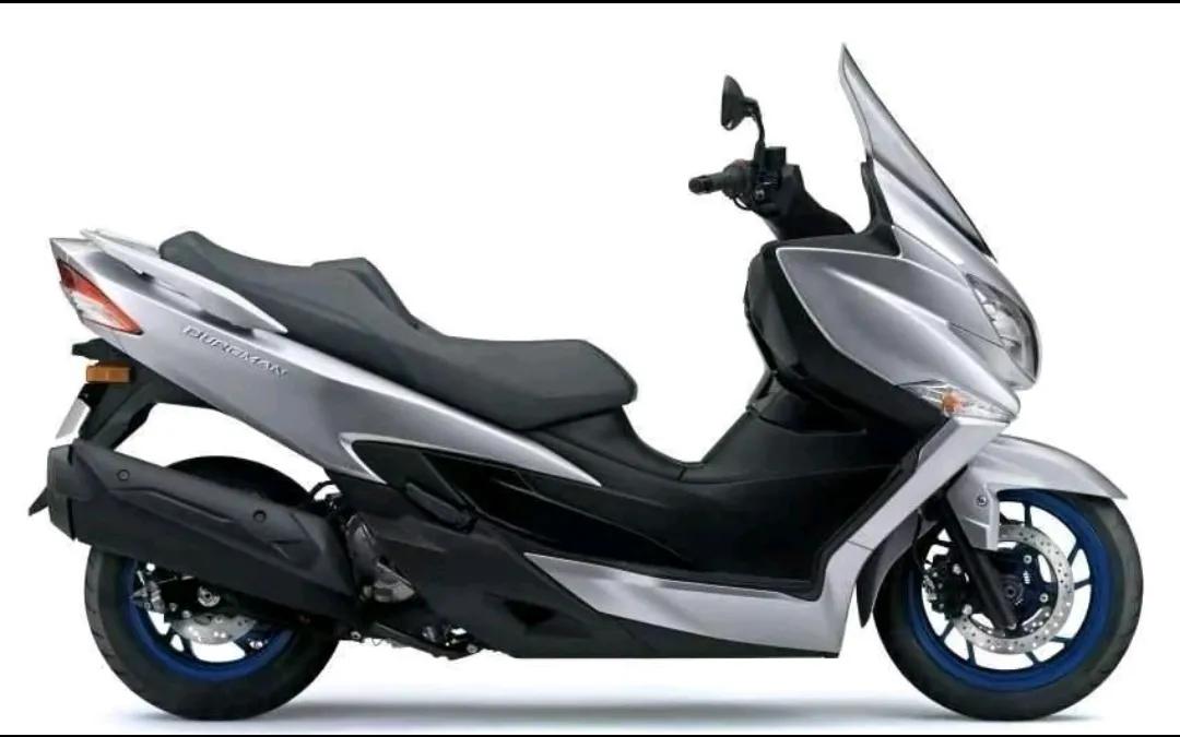 有点不思进取的踏板，铃木“汉堡人”400