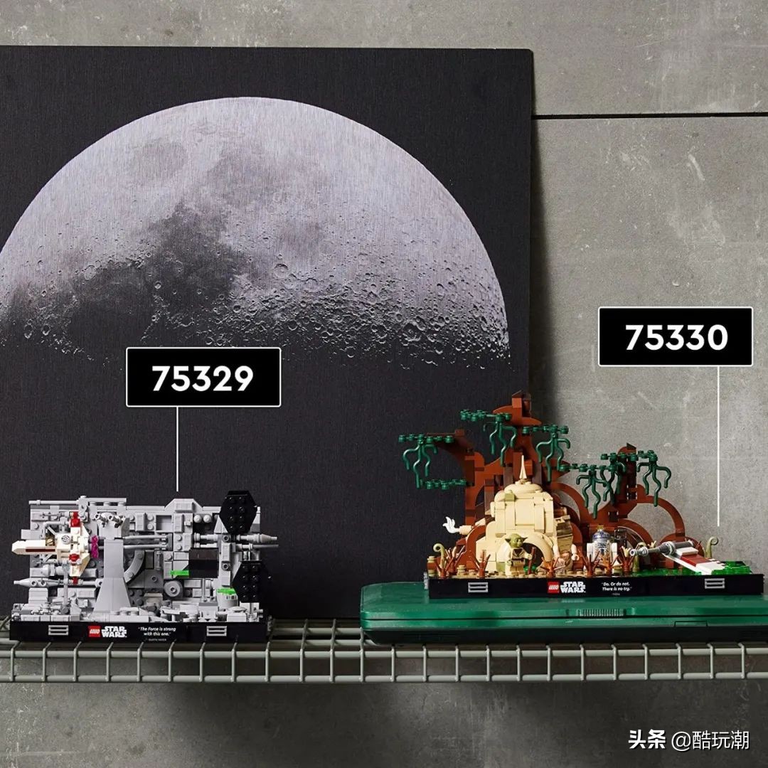 75329死星战壕追击和75330达戈巴：绝地训练高清图片发布