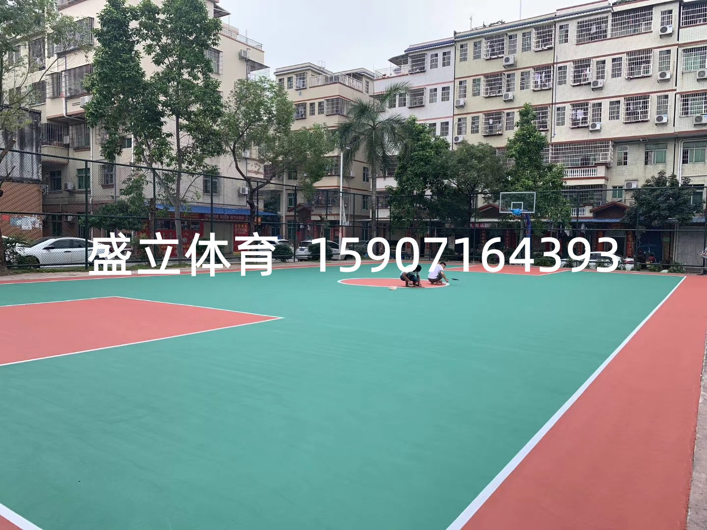 塑胶篮球场造价,室外篮球场报价