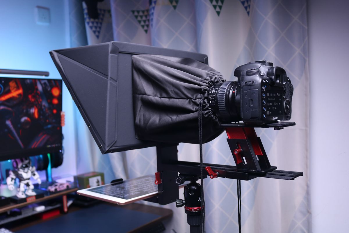 拒绝忘词从容应对百视悦提词器TP170提升视频拍摄效率