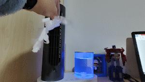 夏天降温神器随身携带空气加湿器,电风扇加湿器家里专用