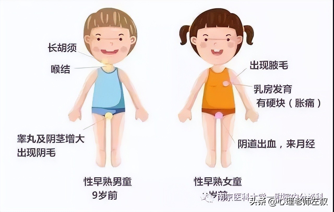 小孩进入青春期的原因有哪些,青春期生理的主要表现