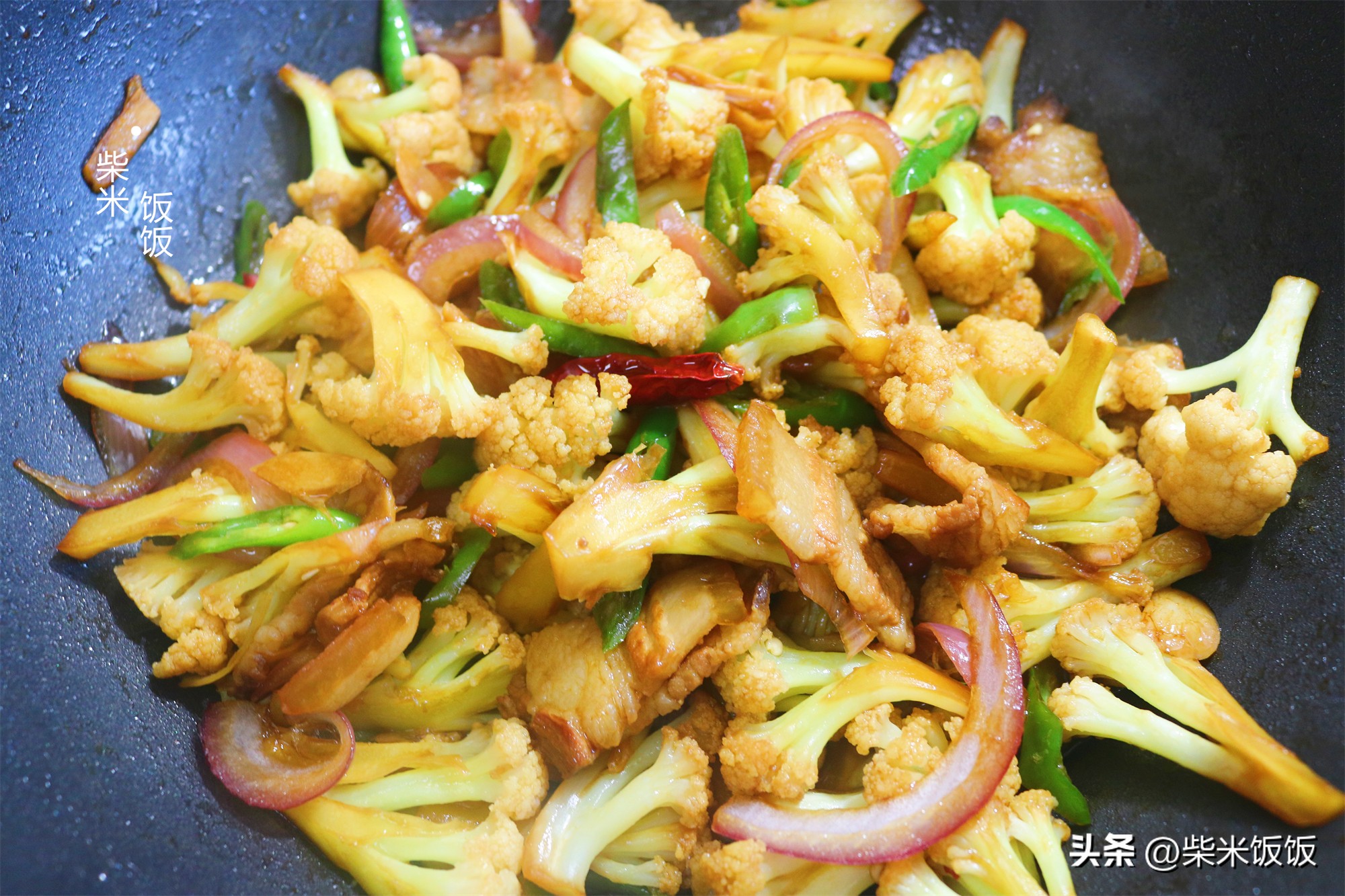 最好吃又好看的花菜做法,花菜炒什么好吃又脆爽