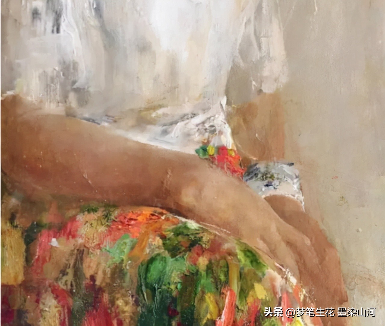 高清油画静物大师作品,欣赏超写实人物油画