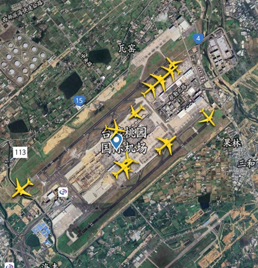 在9月15日10点07分，北京飞机飞往台北航班到达浙江台州上空，