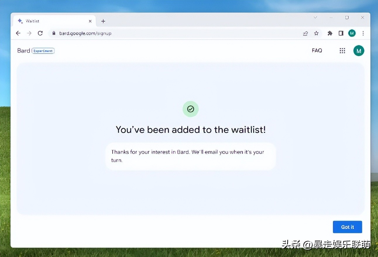 谷歌开放chatgpt测试申请,谷歌chatgpt演示