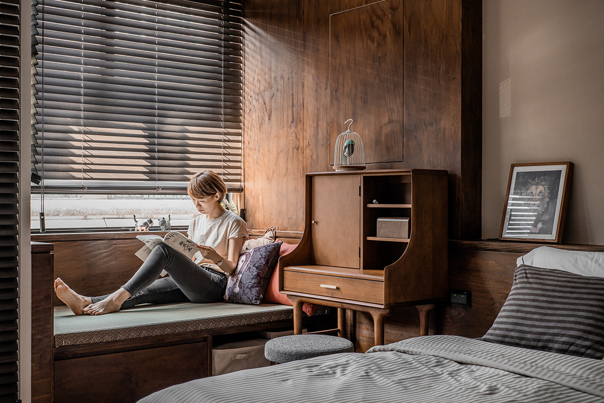 挑高两层小房间设计,40平米两层简约独立屋