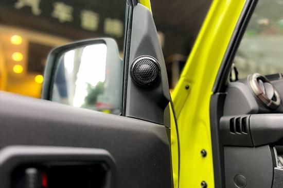 成都吉姆尼音响改装升级日本建伍DVD主机搭配黄金声学喇叭低音