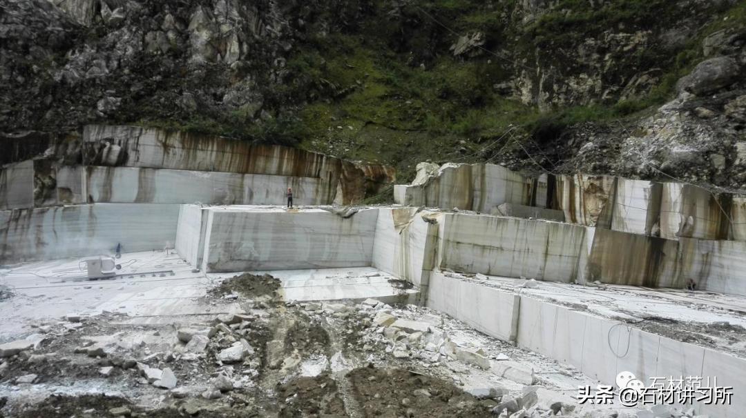 水晶白大理石效果,天然透光超薄石材