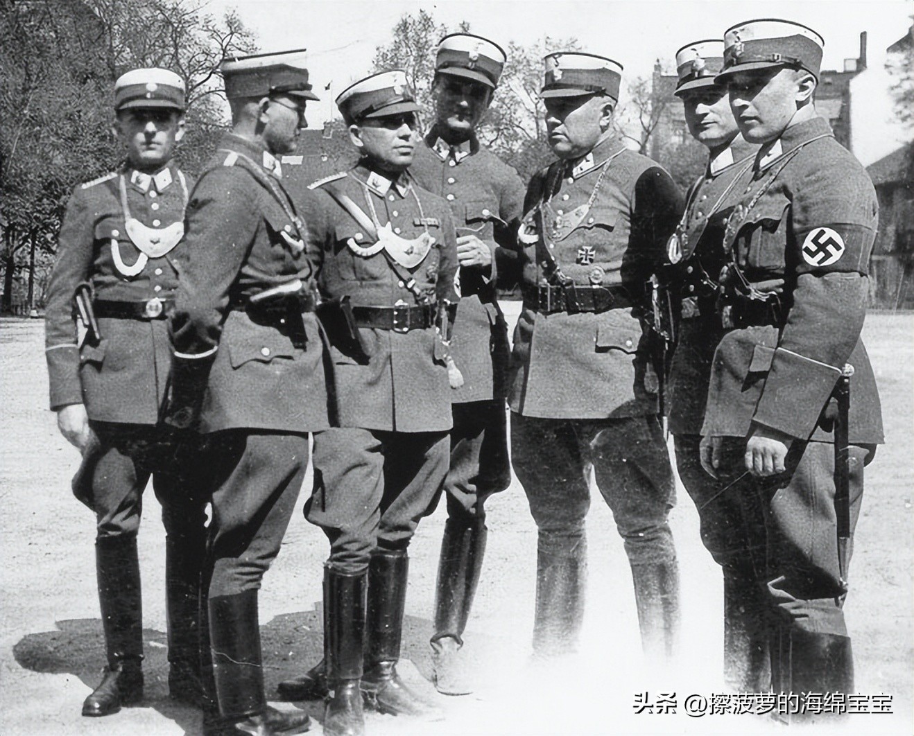 纳粹冲锋队用的什么枪,纳粹德军军衔图解