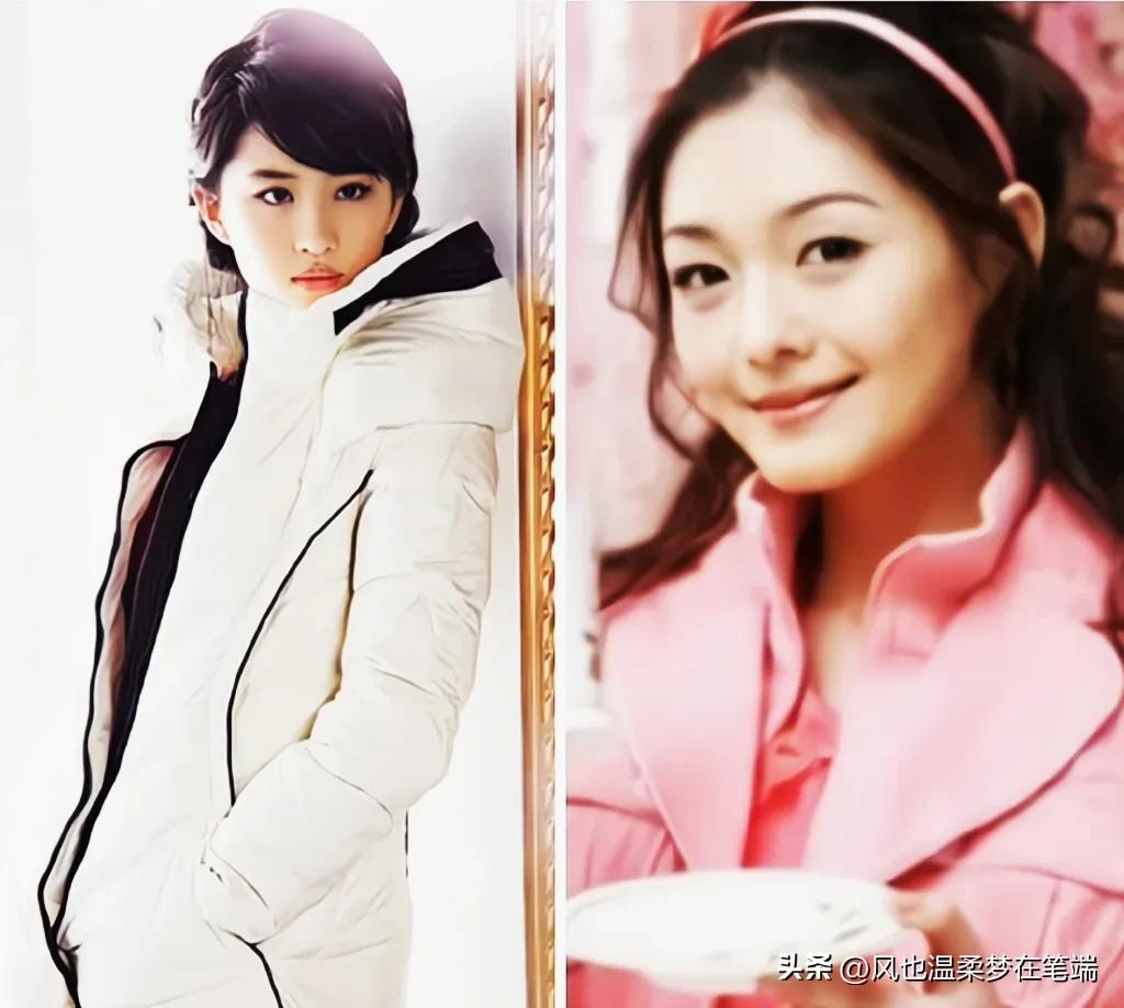 刘亦菲大s同框,刘亦菲和现在明星古装对比