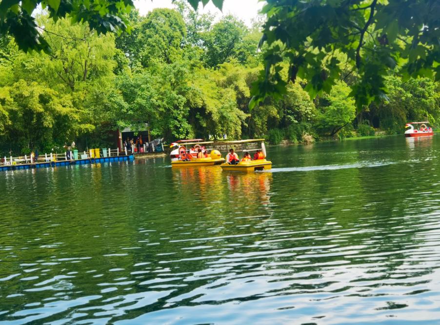 必去的花溪公园,假期余额不足游玩依旧火热