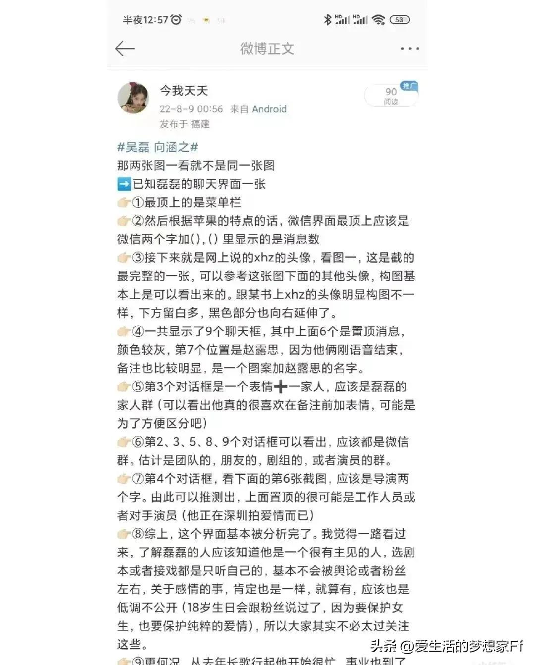 吴磊徐静蕾,吴磊与85年小花的绯闻