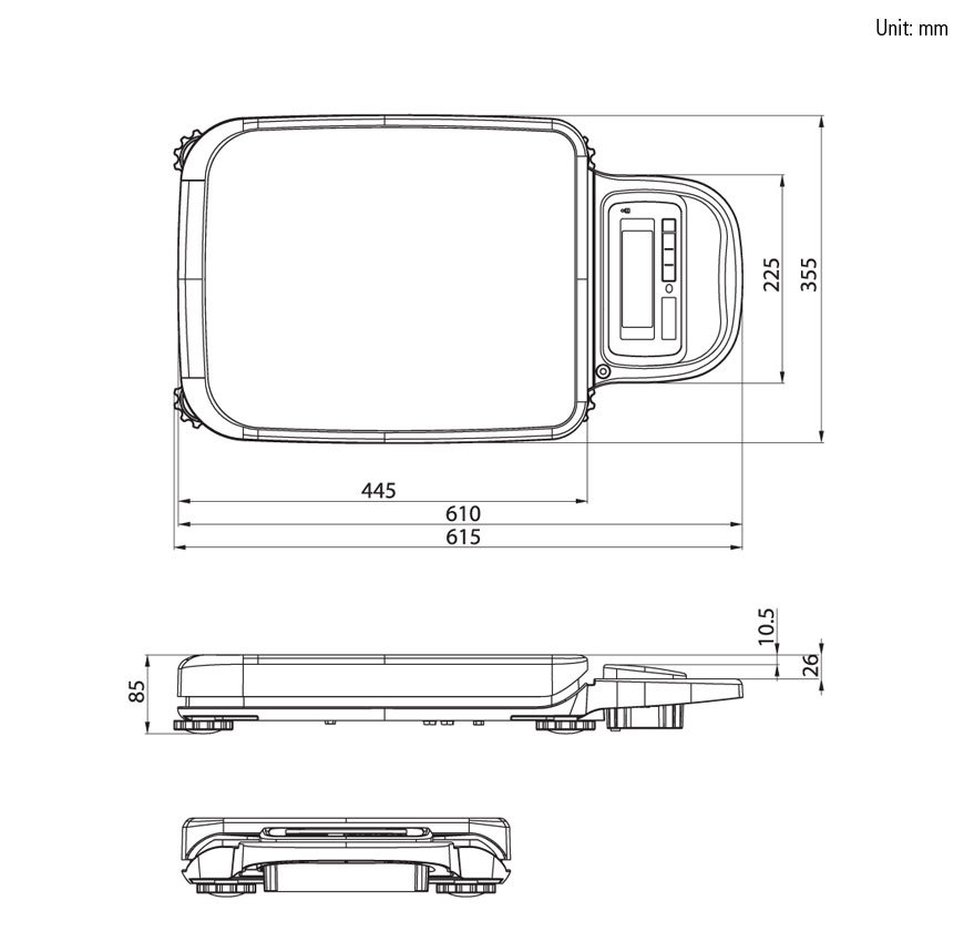 韩国cas电子秤说明书,cas凯士电子台秤定制