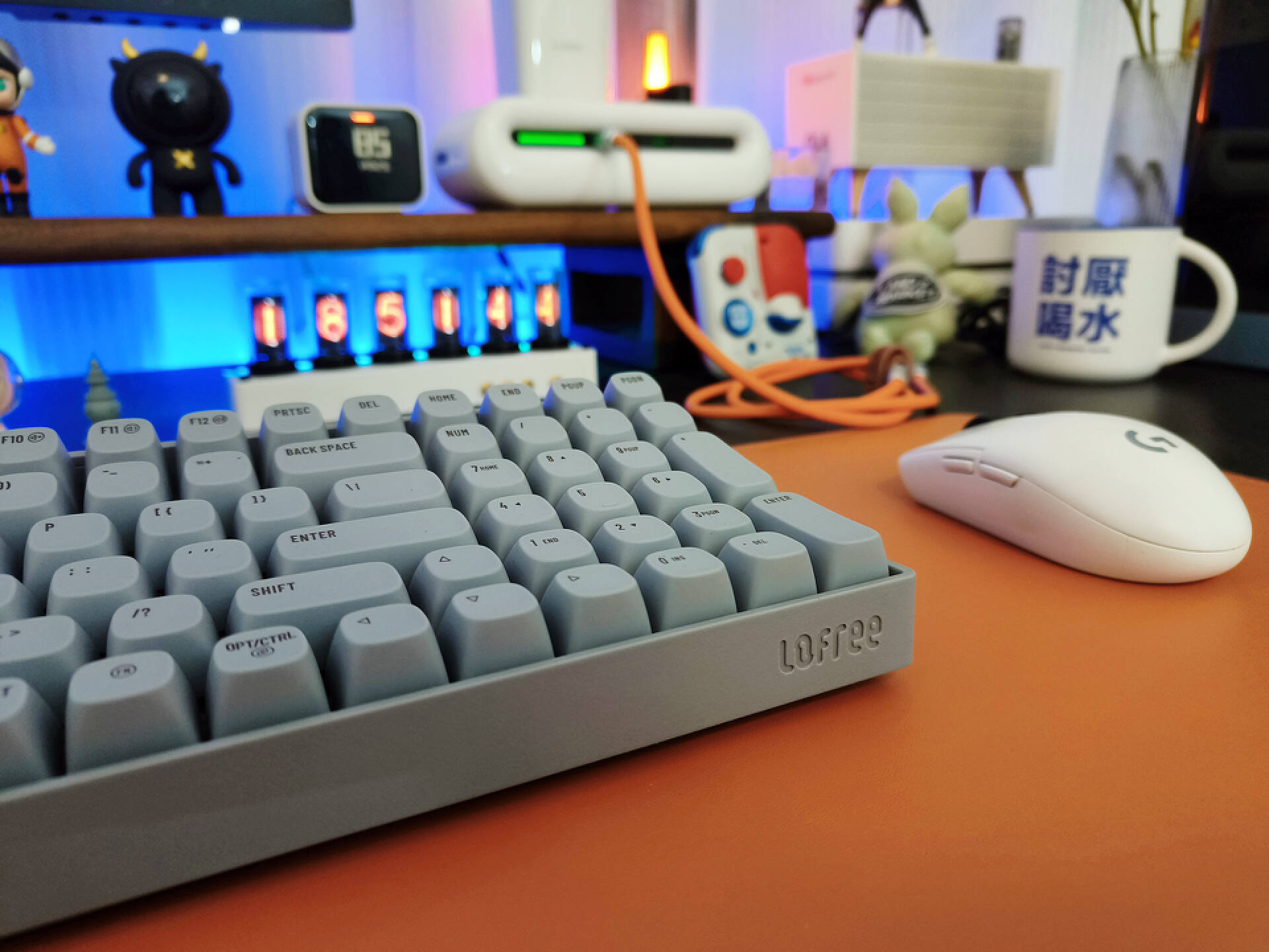 lofree洛斐小翘键盘测评,洛斐lofree星河小翘100键开箱