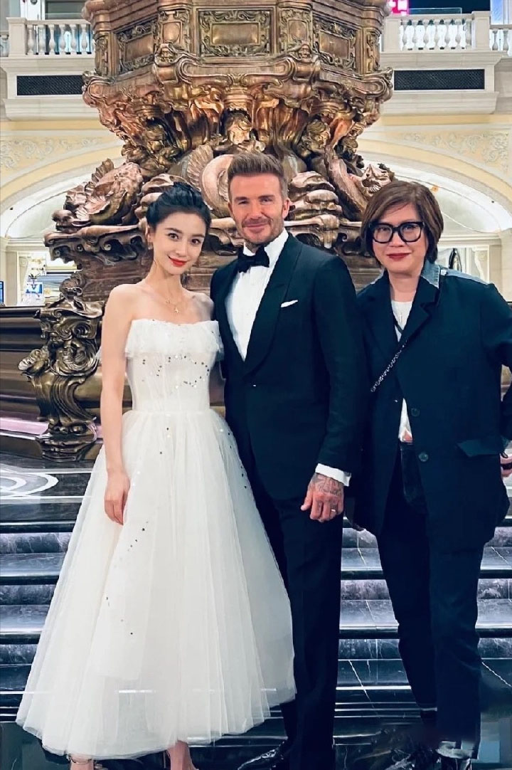 angelababy和贝克汉姆拍过广告,贝克汉姆和angelababy的短片