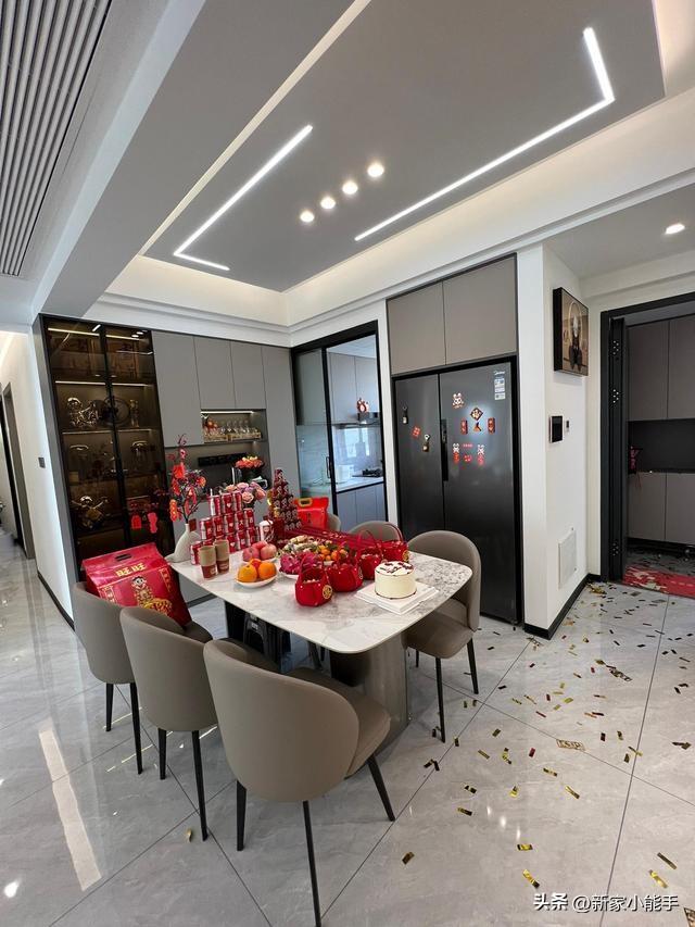 终于装修完了简约风,新房简约装修风格电视墙