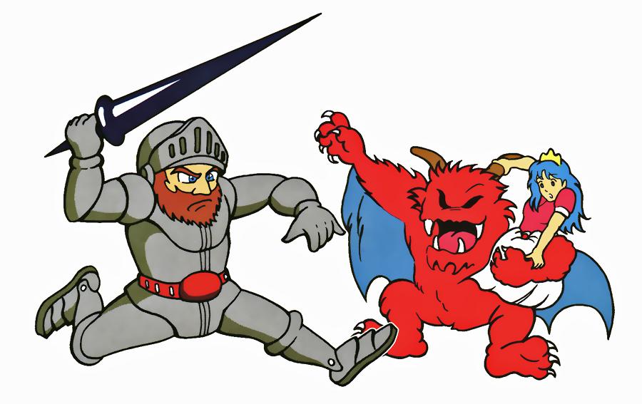 魔界村经典游戏,经典怀旧游戏大魔界村