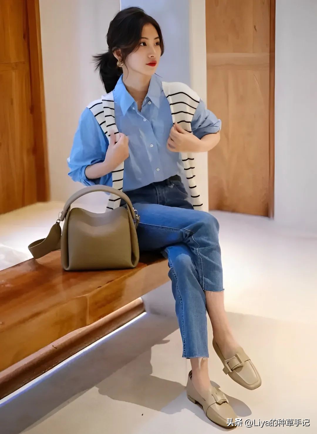 153cm的“衬衫狂魔”，一刷就被吸引住了