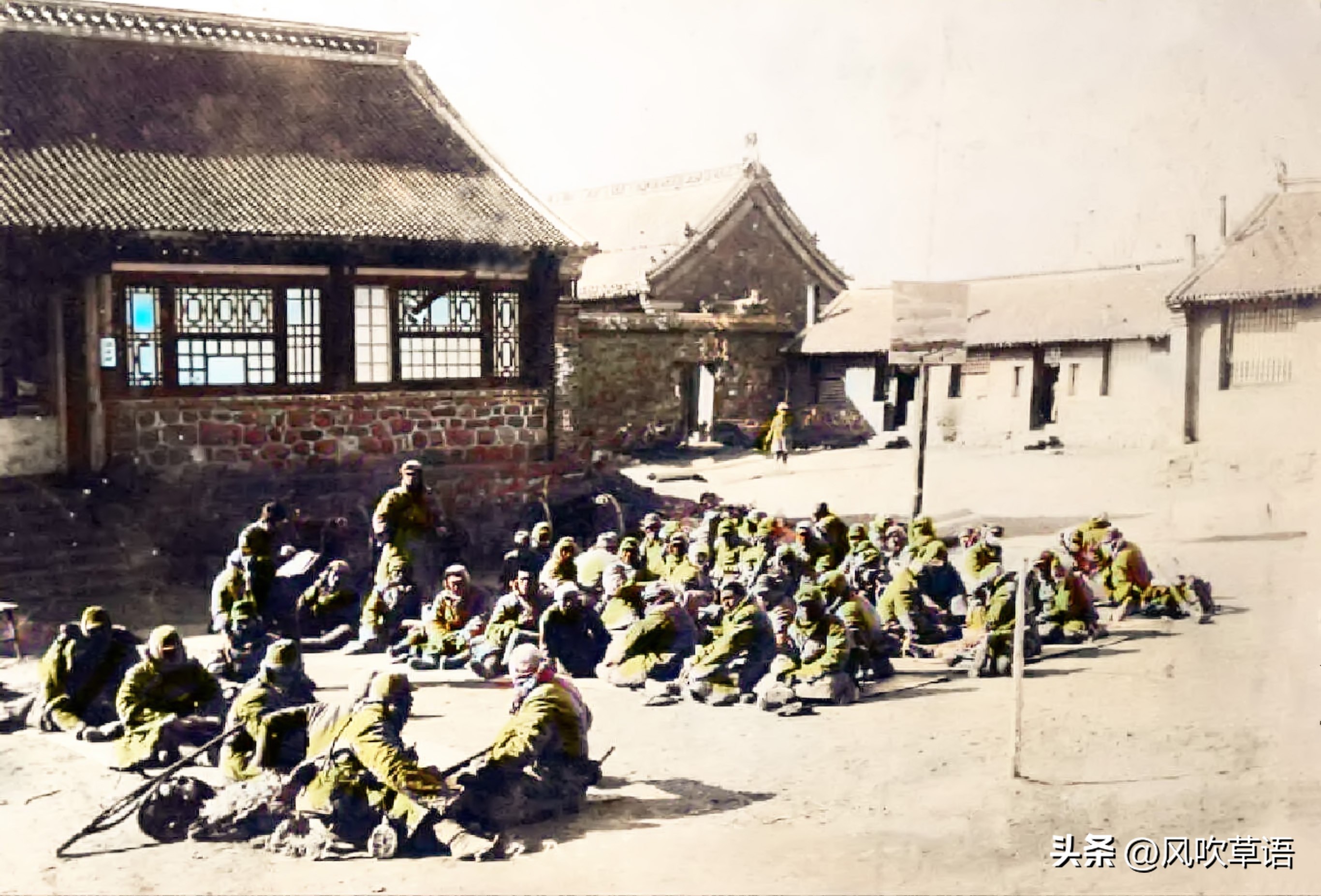 日本人拍八路军,日本人拍到中国东北的照片