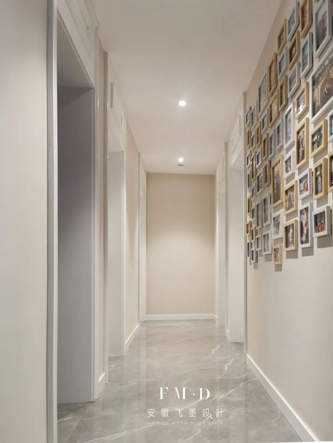 家里过道很长,家里有条长长的过道怎么设计