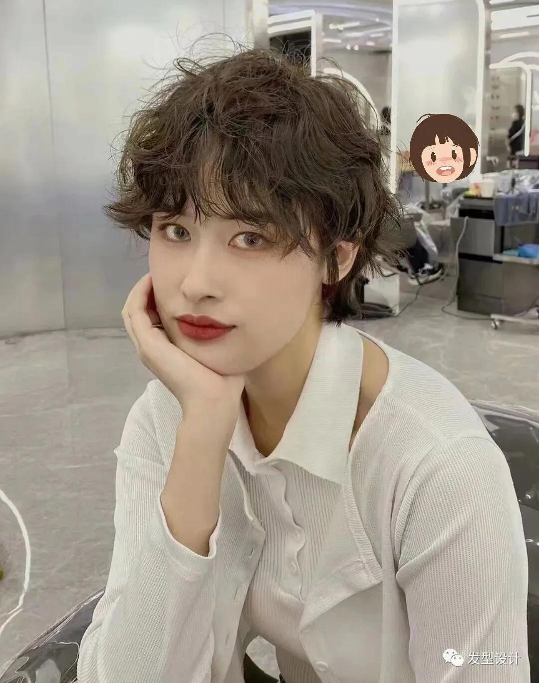 “热短发”，是纯欲天花板哦